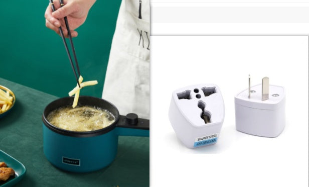 Mini Mutfak Elektrikli Pot Çok Fonksiyonlu Ev Elektrikli Pişirme Pot Akıllı Erişte Pişir