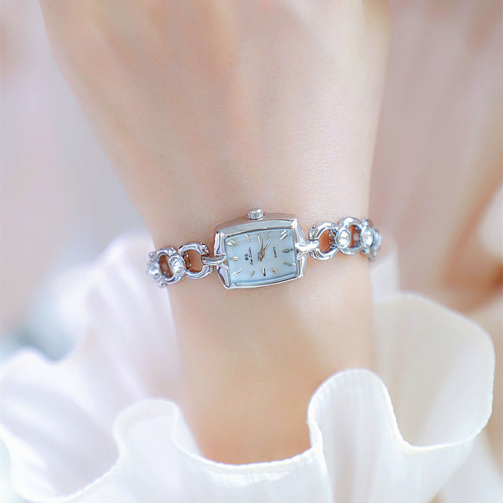 Brazalete de diamante de cuarzo de moda