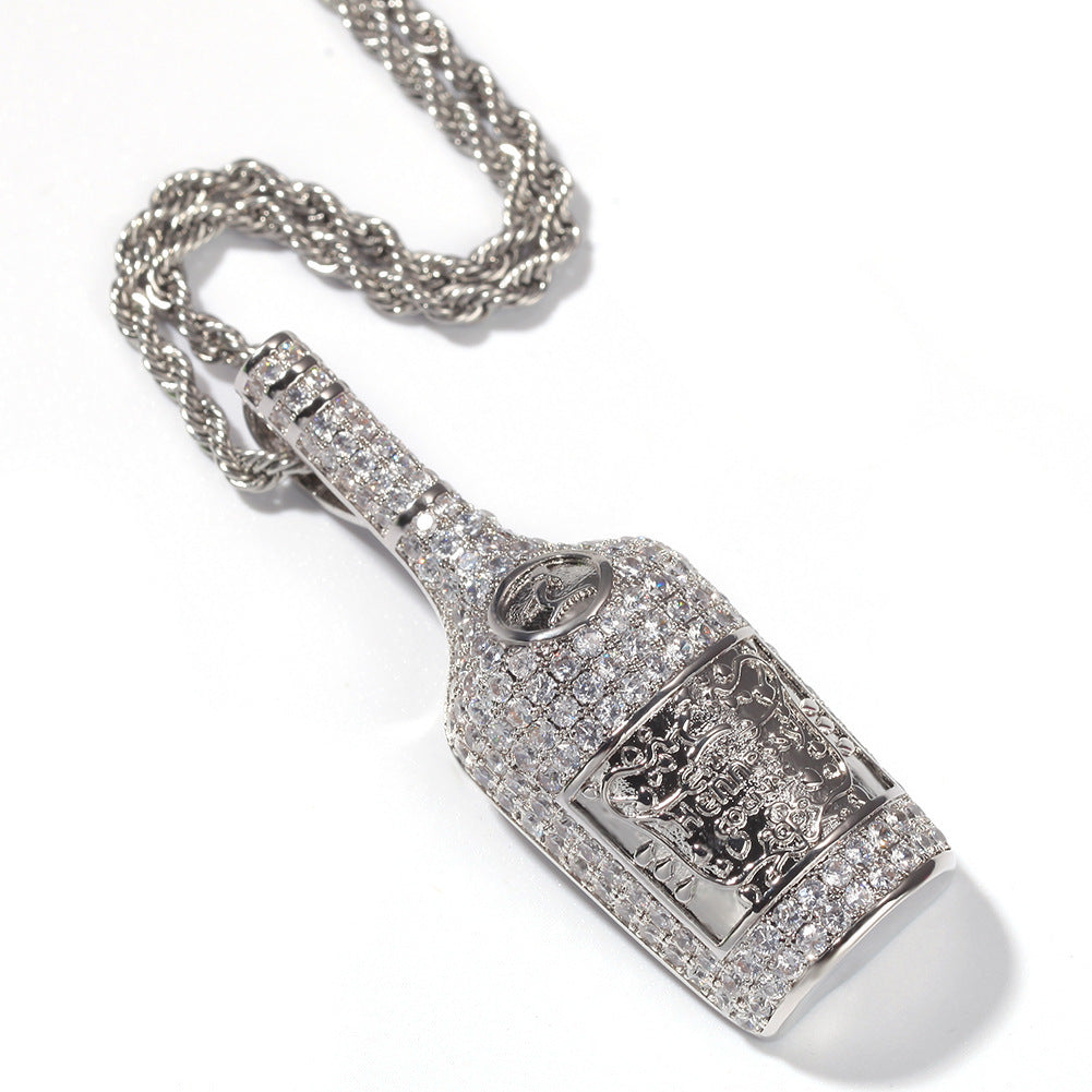 Hip-hop Hipster Design Wine Bottle Pendant