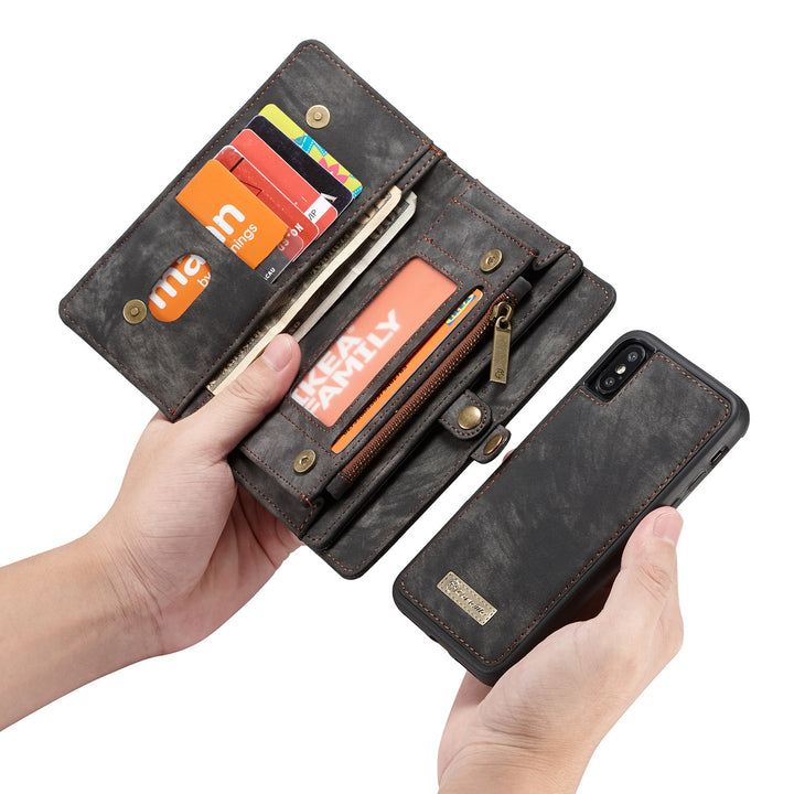 Case de teléfonos móviles de billetera para flip de tarjeta