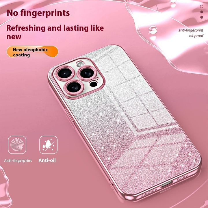 Gradiënt Plating Protective Cover Phone Case