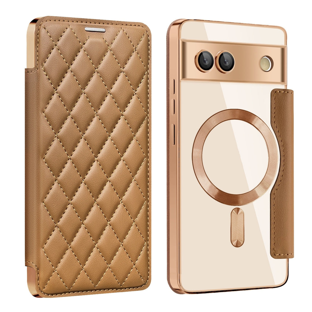 Classic Style Business Magnetic Flip Leather Case Phone Case