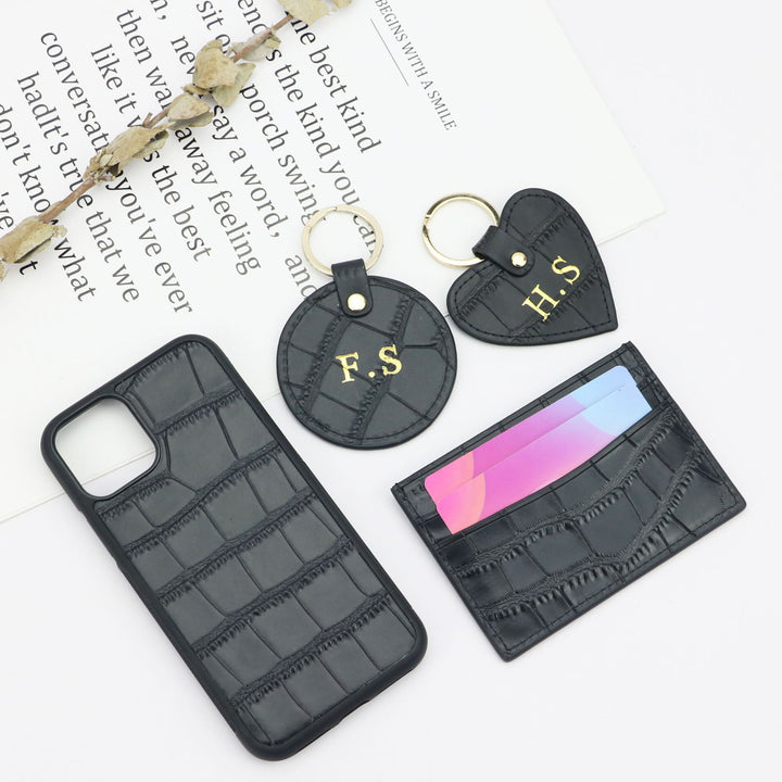 Leather Set Bluetooth Earphone Protective Cover Mobile Phone Case