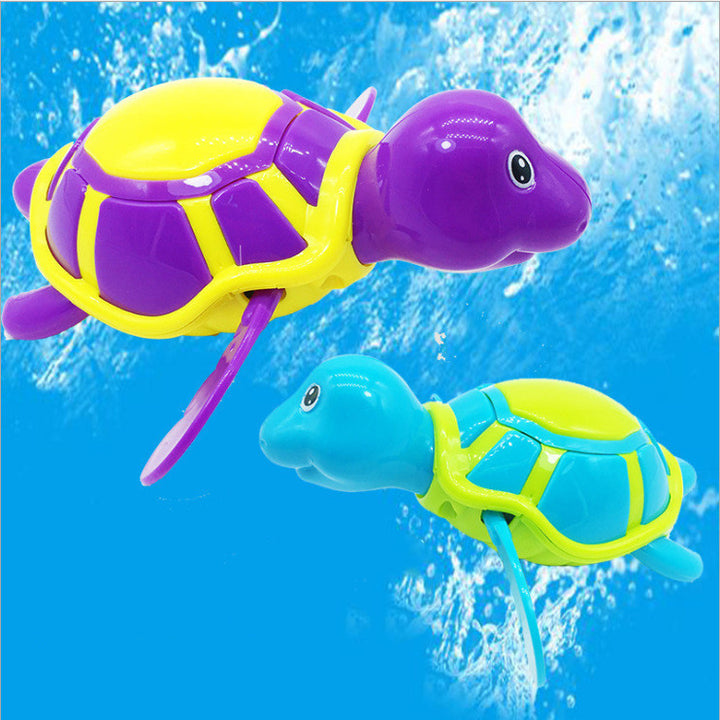 Baby Tortoise Banheiro Toys Bathing Bathing in Water Natação