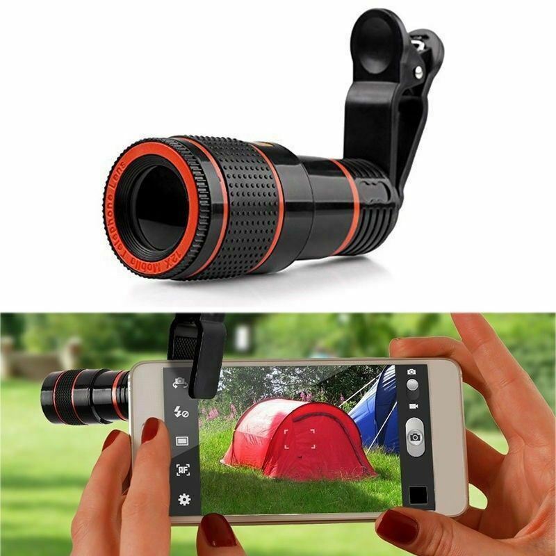 ユニバーサルモバイル携帯電話用の光ズームテレススコープカメラレンズのHD8xクリップ
