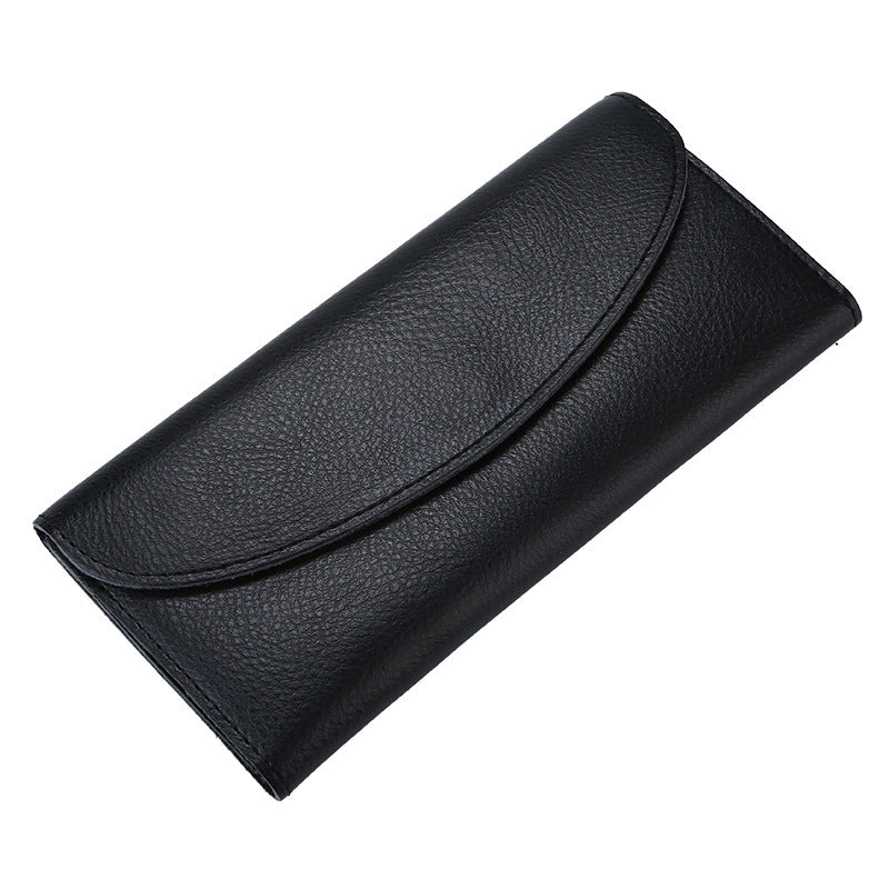 Women's Leather Simple Wallet Long