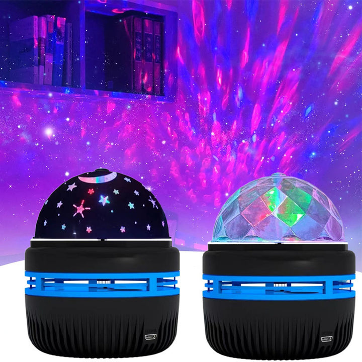 Starry Sky Vide Aurora Water Pattern Atmosphère Projection Stage Lights