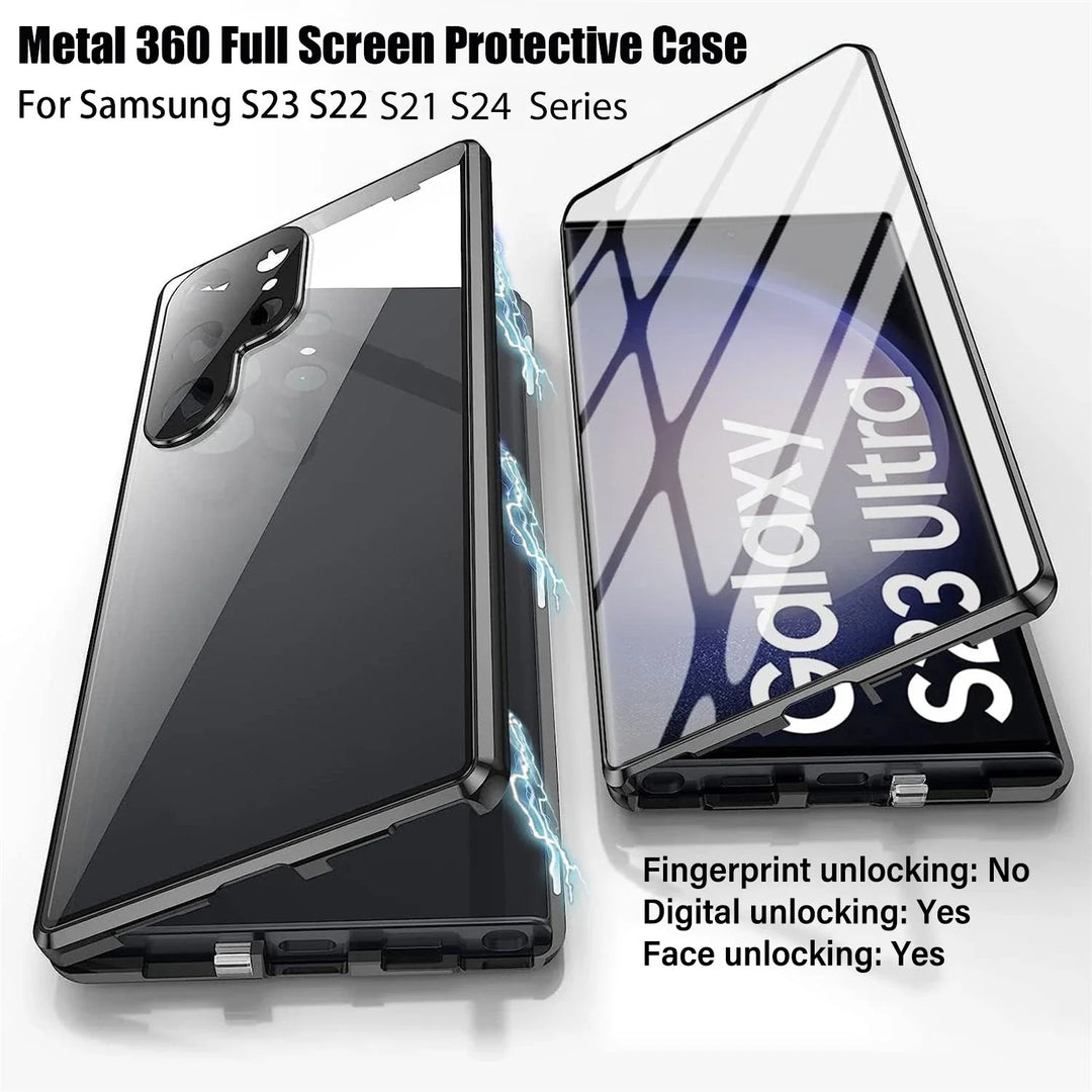 Caixa de telefone de fivela magnética Magneto HD Metal