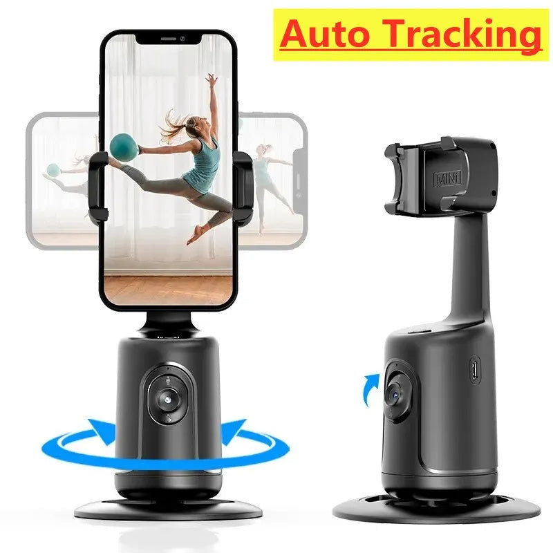 360 de urmărire automată Gimbal AI Smart Smart Gimbal Tracking Tracking Auto Phone Suport pentru smartphone VIDE VLOG Stabilizator Live trepied