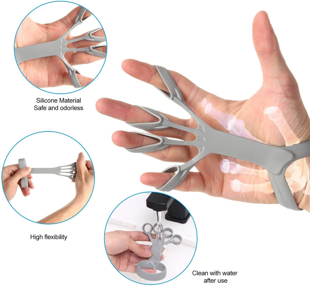 Siliconengreep apparaat vingeroefening brancard artritis handgreep trainer versterken revalidatietraining om pijn te verlichten