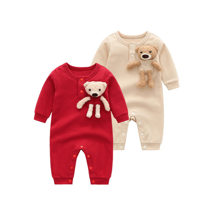 Driedimensionale baby onesie pure katoenen kleding