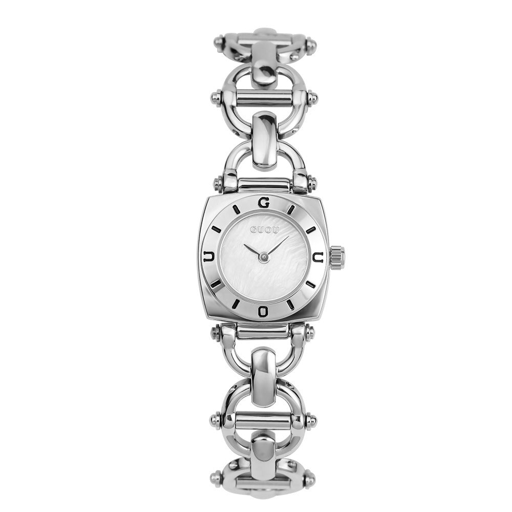 Petite montre carrée de la mode simple tempérament des femmes