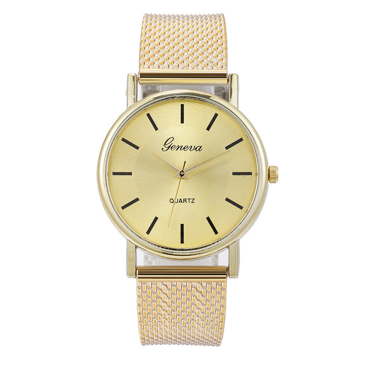 Mesh Quartz Par Neva Watch Female