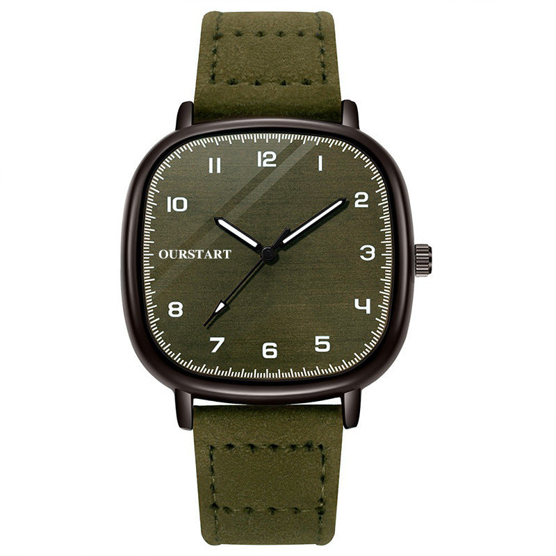 Casual digitaal examen Quartz Suede Belt Student Watch