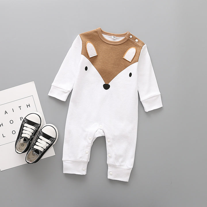 Vår og høst nyfødt baby jumpsuit