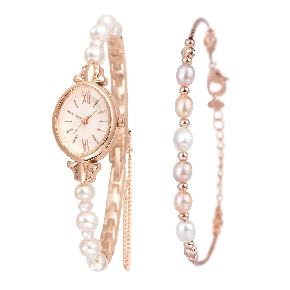 Fashion Women's Watch Natural Natural Water Pearl Sobre