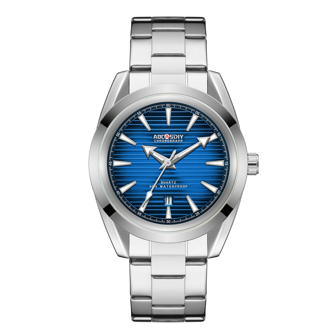 Heren Watch Business Classic Quartz kijken Luminous waterdicht