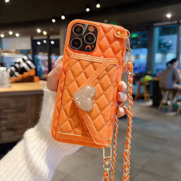 Mobile Phone Case Messenger Can Carry Love Diamond