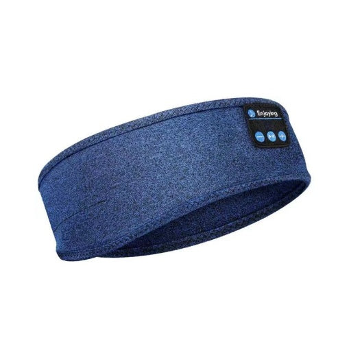 Draadloze Bluetooth slaaptelefoon hoofdband dunne zachte elastiek comfortabele muziek oordelefoons oogmasker voor zijslaapsporten