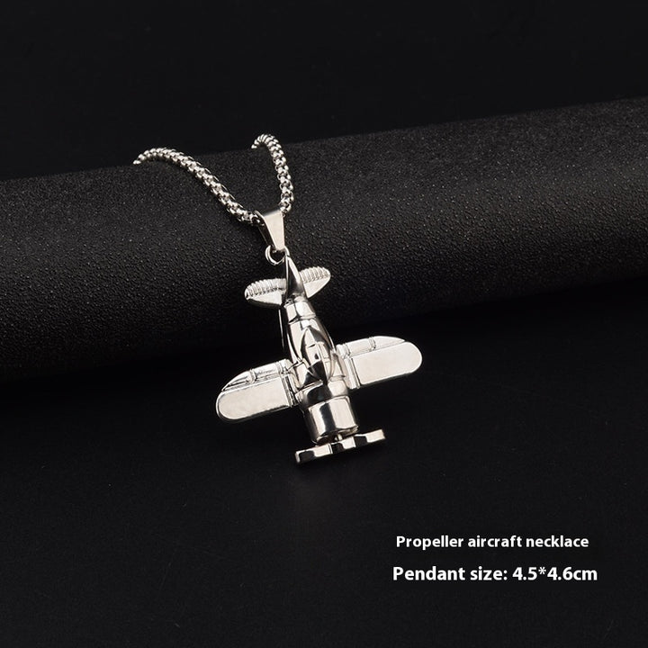 Sweaterketen propeller titanium stalen ketting