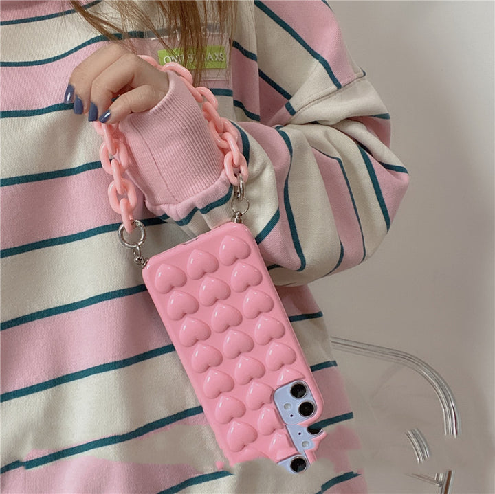 Цепочка любви для Apple Girl Lolita Phone Case